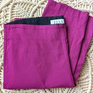 Elle Magenta Straight Leg Pants